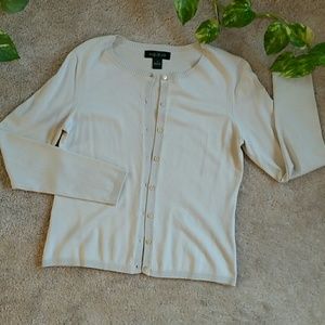 August Silk Cardigan